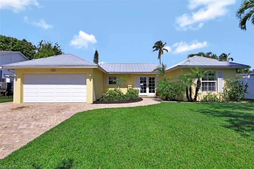 Front of the existing residence